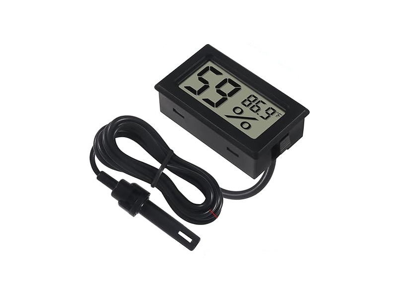 1.5'' Inch LCD Digital Temp. Humidity Meter with Probe - Image 2
